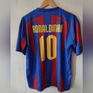 Ronaldinho Gaúcho FC Barcelona Jersey XL